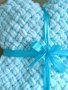 Подарък за бебе Погача изписване Бебешко одеало , снимка 1 - Пелени, памперси - 37995909