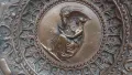 Стари Гръцки медни чинии за стена-2бр, цена 200лв, снимка 3