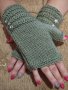 плетени дамски ръкавици , снимка 4