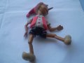 Колекционерска Стара бакелитена детска играчка Пинокио      Буратинодоста запазена за годините си, снимка 5