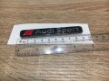 Ауди Спорт Audi Sport емблема надпис черен, снимка 2
