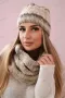 Дамски зимен комплект шапка и шал Zuzanna, 6цвята , снимка 10