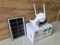 Автономна Соларна 4G Камера V380Pro за наблюдение, WIFI, HD, SIM, снимка 2