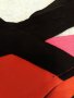 Бандажен оригинален бански черно , червено и розово, много ефектна материя и модел, спортно-елеганте, снимка 5