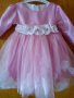 Красива рокличка за принцеса от тафта, снимка 1 - Бебешки рокли - 27305702