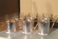 6 броя СССР чаши за чай ''Приказка за Урал'', снимка 1 - Антикварни и старинни предмети - 43573096