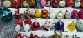 Стари стъклени новогодишни играчки, снимка 10