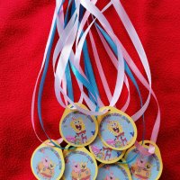 Парти медальони Спонджбоб, снимка 3 - Други - 32736333