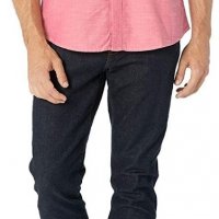 Amazon Essentials Regular-Fit риза Chambray с къс ръкав НОВА, снимка 5 - Ризи - 34931253