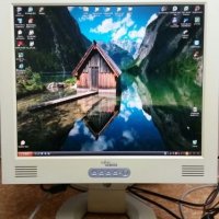 LCD Monitor 17' Fujitsu Siemens P17-1 - Перфектен !!!, снимка 1 - Монитори - 26910008