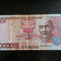 Банкнота - Гана - 20 000 седи | 2003г., снимка 1 - Нумизматика и бонистика - 32294783