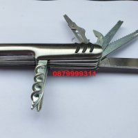 Джобно Туристическо многофункционално ножче 12 в 1 сгъваем джобен нож, ножче, снимка 4 - Ножове - 28095557