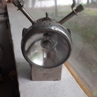 Стар немски акумолаторен фенер, снимка 1 - Антикварни и старинни предмети - 36633974
