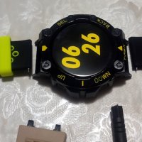 Отличен Amazfit Watch T-Rex 2 , GPS, батерия 20 дни+4 каишки+протектор, снимка 6 - Смарт гривни - 43306152
