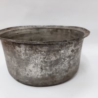Стара калайдисана медна тенджера, казан(4.3), снимка 6 - Антикварни и старинни предмети - 43550628