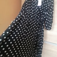 Miss E рокля на точки голям размер - нова с етикет, снимка 5 - Рокли - 40587521