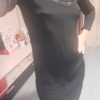 Орг.черна рокля NOA-NOA размер S/M, снимка 3 - Рокли - 37803618