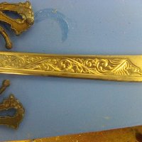 Старинен ятаган меч сувенир от Италия, снимка 4 - Други ценни предмети - 38306673
