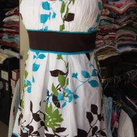 Кукленска рокля с тънки регулиращи се презрамки , снимка 1 - Рокли - 33584184