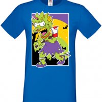 Мъжка тениска The Simpsons Lisa Simpson 01,Halloween,Хелоуин,Празник,Забавление,Изненада,Обичаи,, снимка 4 - Тениски - 38136856