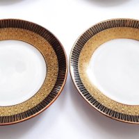 1918 - 1935 г. OSCAR SCHALLER – АНТИКВАРЕН немски порцелан сервиз хранене чинии 11 броя , снимка 3 - Други ценни предмети - 43201776