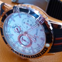 Лимитиран Ulysse Nardin Chronograph Swiss Made, снимка 6 - Мъжки - 43641151