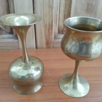 Две чаши от месинг гравирани , снимка 5 - Антикварни и старинни предмети - 32889140