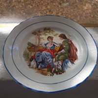 Стар порцелан колекционерска чиния, снимка 2 - Антикварни и старинни предмети - 38439886