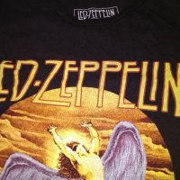 Тениска памук Led Zeppelin турне 1975г САЩ размер ХС, снимка 3 - Спортна екипировка - 36891812