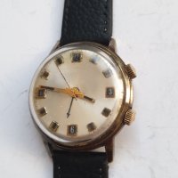 Мъжки механичен позлатен часовник POLJOT звънец, снимка 2 - Антикварни и старинни предмети - 43077855