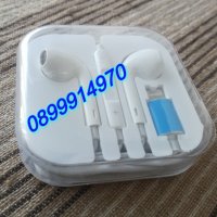 Стилни жични слушалки, Bluetooth 5.0, Touch Control, Бял, снимка 1 - Безжични слушалки - 36607628