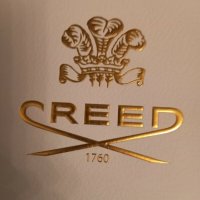 Автентична подаръчна кутия Creed - бяла с златисти нишки, снимка 4 - Други - 32752377