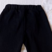 Детски черен ластичен панталон клин LC Waikiki  ръст 128 - 134см, снимка 11 - Детски клинове - 32438659