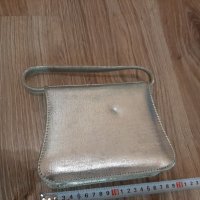 Малка сребърна чанта сребриста, снимка 5 - Чанти - 38408673