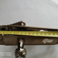 ретро дръжка за врата със шилд-комплект, снимка 2 - Антикварни и старинни предмети - 34974551