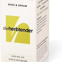 THE HERBTENDER, Doze and Dream - Веган добавка с гъба Рейши и Ашваганда за релаксация и сън 60 бр., снимка 1 - Хранителни добавки - 43581592