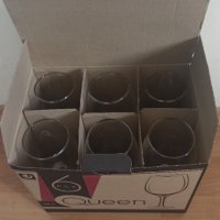 НОВ комплект чаши за вино 58cl/580мл-22, снимка 3 - Чаши - 39626276