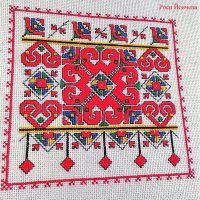 Български шевици 3 bulgarian embroidery, снимка 4 - Гоблени - 26422256