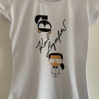 Karal Lagerfeld дамска тениска , снимка 1 - Тениски - 32585574