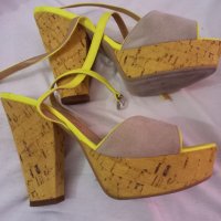 Италиански сандали , снимка 2 - Дамски обувки на ток - 33425708