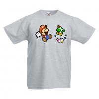 Детска тениска Супер Марио Super Mario 9, снимка 1 - Детски тениски и потници - 33083150