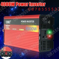 Инвертор с лед дисплей  500w 1000w 2000w 4000w 12v 220v / 24v 220v, снимка 5 - Аксесоари и консумативи - 39383195