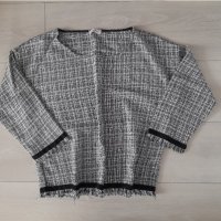 Дамска блуза с 3/4 ръкав, снимка 1 - Блузи с дълъг ръкав и пуловери - 38119046