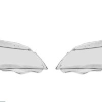 Комплект Стъкла за фар фарове BMW E60 E61 ляво и дясно stykla, снимка 1 - Части - 43046257