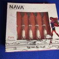 Десертни вилички в кутията си, порцеланови дръжки, аниме NAVA, снимка 4 - Прибори за хранене, готвене и сервиране - 43323508