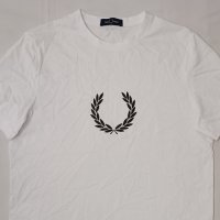 Fred Perry T-Shirt оригинална тениска M памучна фланелка, снимка 2 - Тениски - 43747209