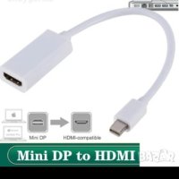 Компютърен кабел Mini DP to HDMI , снимка 2 - Кабели и адаптери - 43698096