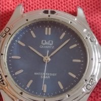 Модерен унисекс часовник Q/Q QUARTZ WATER RESIST 5 bar стил и елегантност 41754, снимка 2 - Мъжки - 43786624