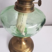 Стара газова лампа, снимка 3 - Антикварни и старинни предмети - 32751049