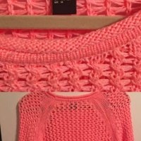 Разкошен пуловер в пастелно розово, снимка 5 - Блузи с дълъг ръкав и пуловери - 43233365